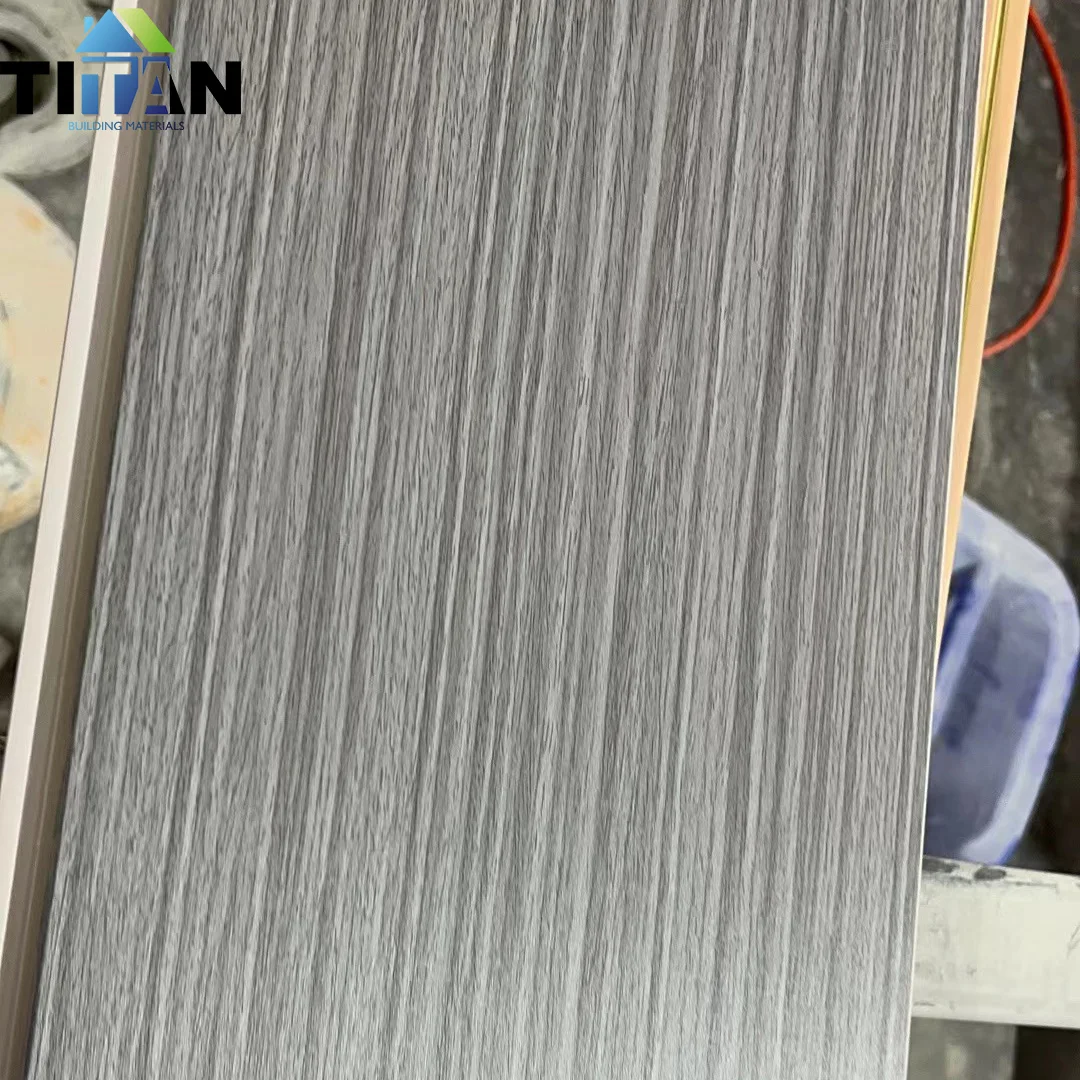 Luxury Plafond Modern Panel Wooden Grain Pvc Wall Paneles Pvc Techo