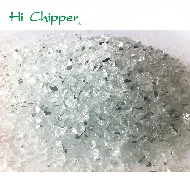 Crystal crushed glass mirror manufacturer crushed glass mirror for quartz surface