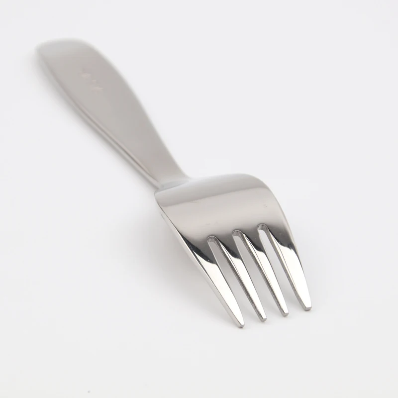 304 Stainless Steel Kids Cutlery Cartoon Pattern Carving Children Tableware Cutlery Set