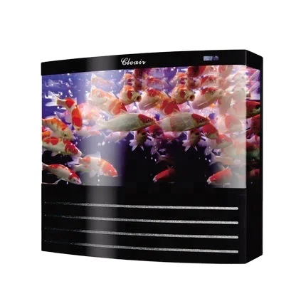 Large Acrylic Aquarium Fish Tank  Back Cycle Back Filter In The Tank