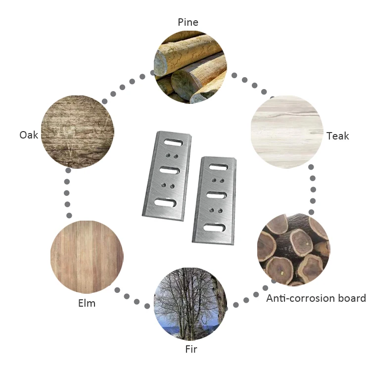 WISDOM TCT Planer Blades Power Tool Part NF90 90x38x3mm HSS Replacement Knives for Electric Planer 2pcs Wood Planer Blade Sets