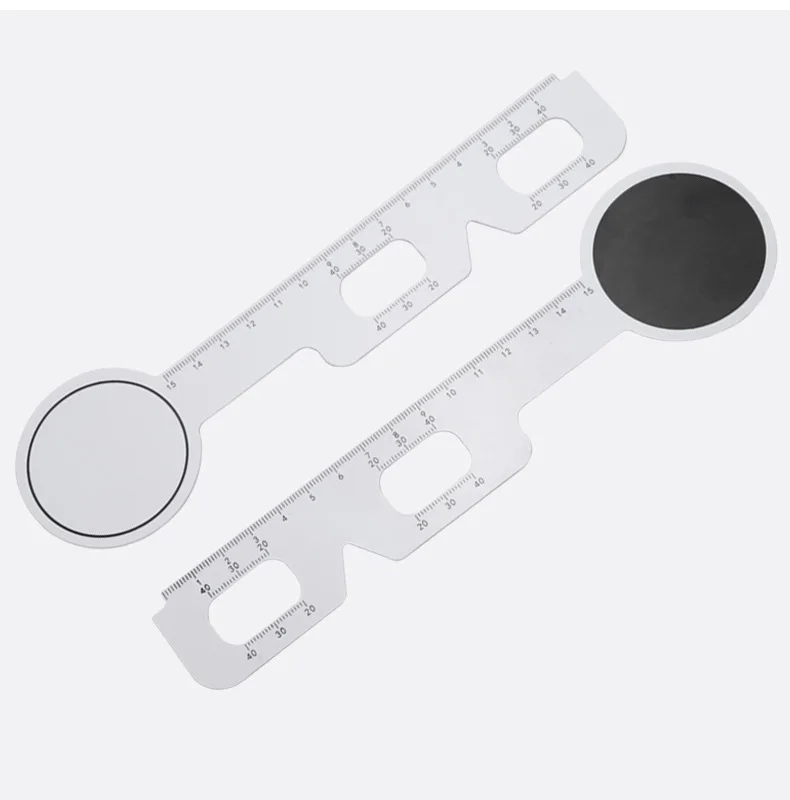 Ophthalmology Equipment Plastic Pupilometer Pd Meter Ruler Multifunction Optical Eye Occluder