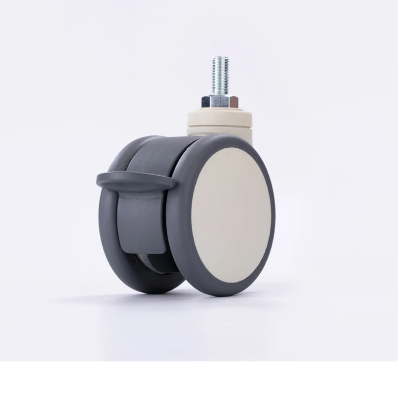 120mm Medical trolley directional caster with brake