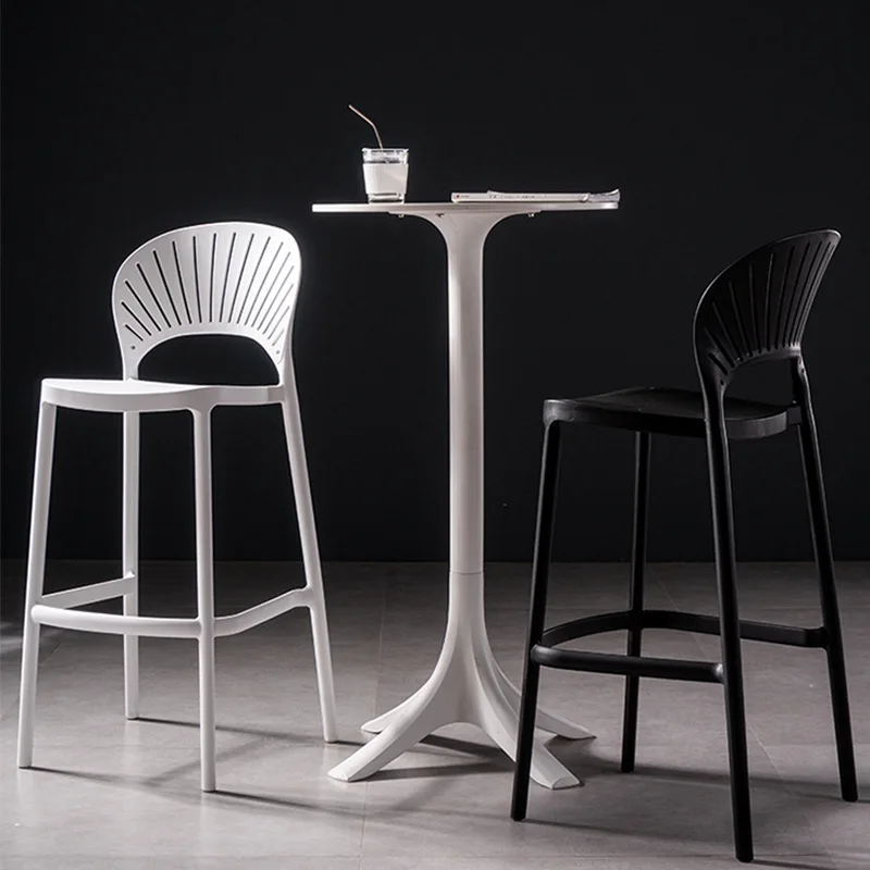 plastic chair home nordic modern kitchen restaurant dining chairs bar chairs and coffee counters plastic