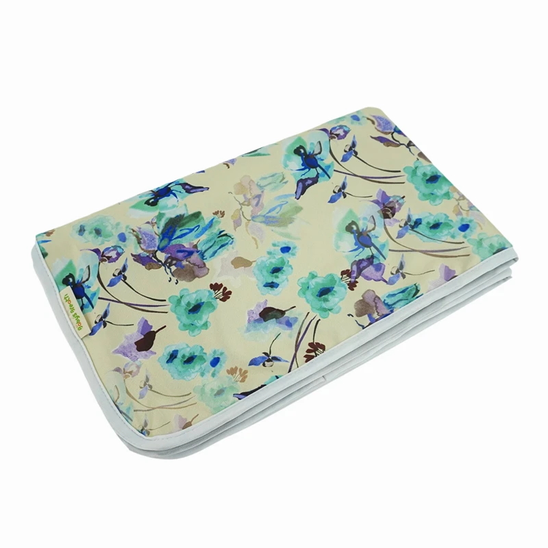 Travel baby diaper changing pad reusable diaper changing mat washable waterproof diaper changing mat