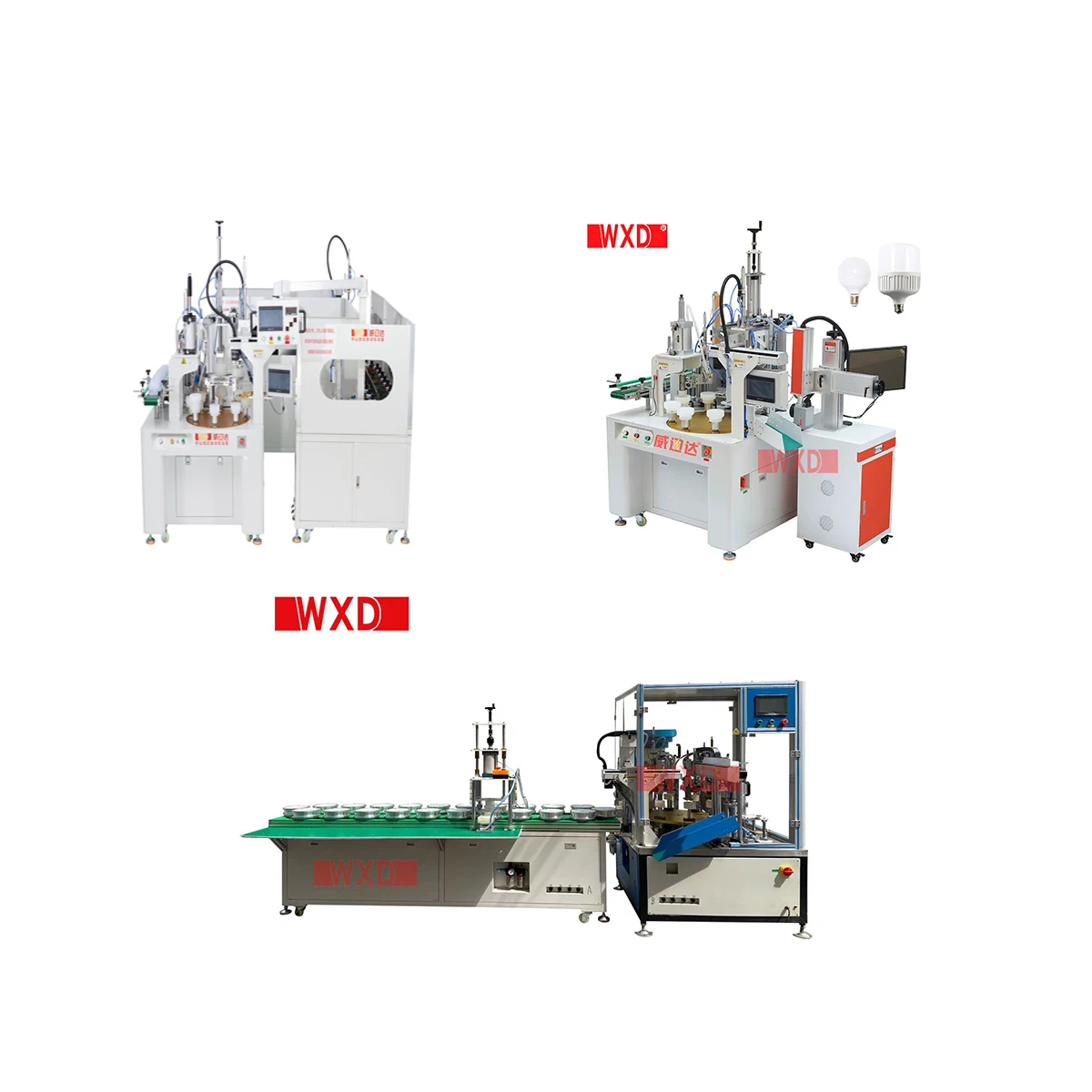 Semi-automatic bulb assembly machine small machine for making round lamp shade Suitable for E27 lampshade manufacturing
