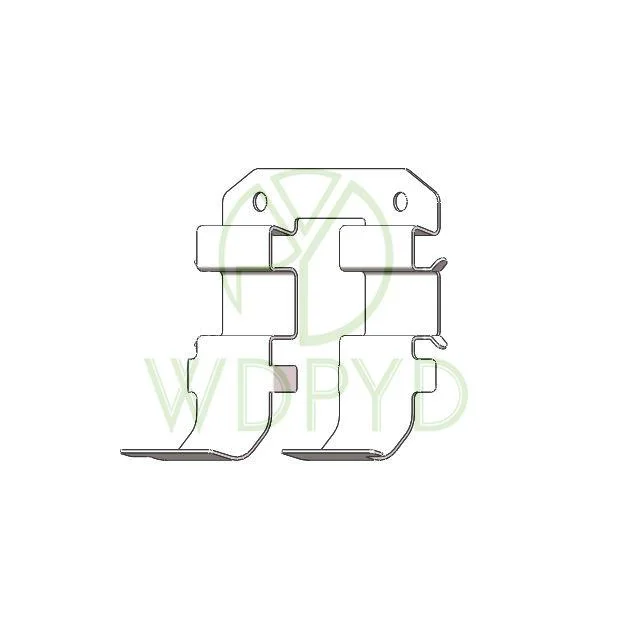 DA0169400 5811675000 BRAKE PAD REPAIR KIT BRAKE PAD ACCESSORY KIT FOR HYUNDAI ACCENT FOR KIA CARENS 109-1734 PFK576 H1157 D1296