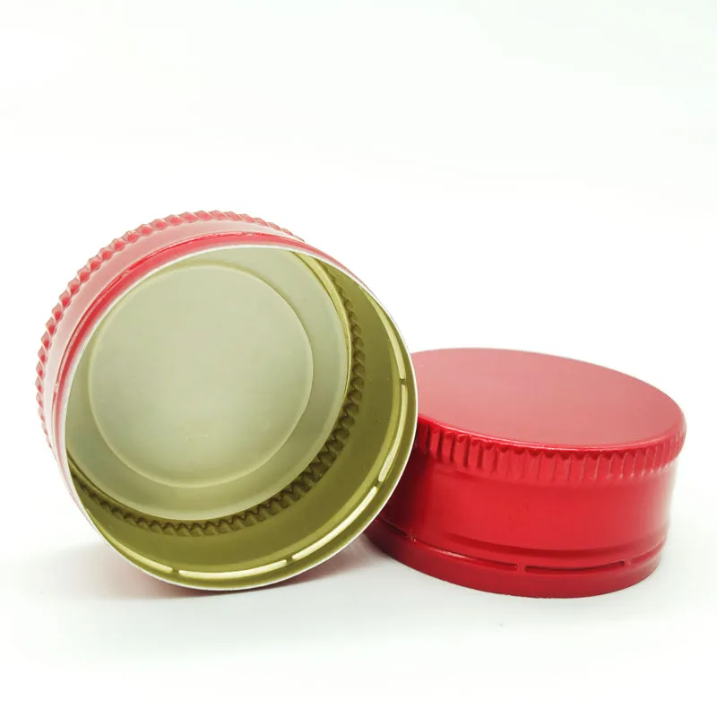 Manufacturers Supply Customized Wine Whisky Bottle Cap 30 mm Closures Ropp Aluminium Screw Cap