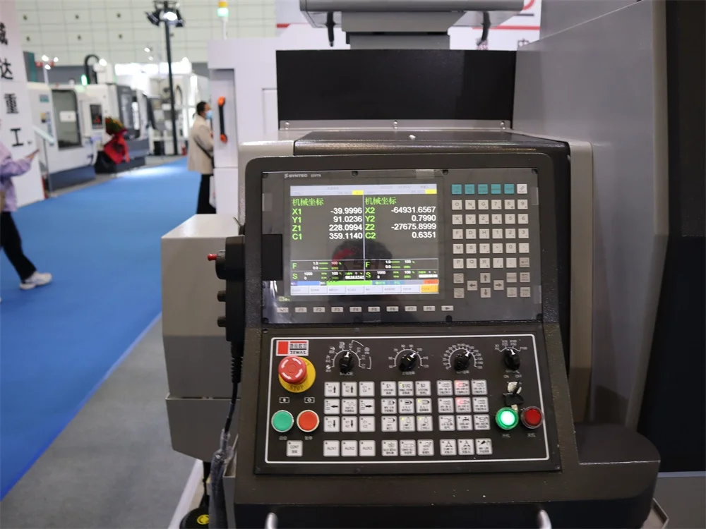 Good Quality CNC lathe machine D206 CNC Swiss type lathe for metal