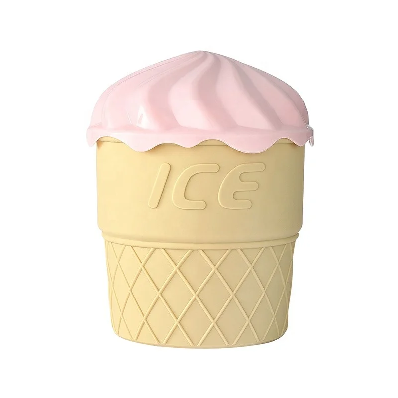 2 In 1 Ice Cube Mold Trays New 3D Ice Cubes Maker Large Cylindrical Silicone Ice Bucket for Frozen Cocktail Beverages