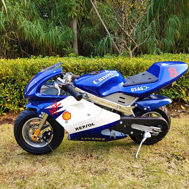 Newest Gasoline Racing Motorcycle Pocket bike 49cc for Children