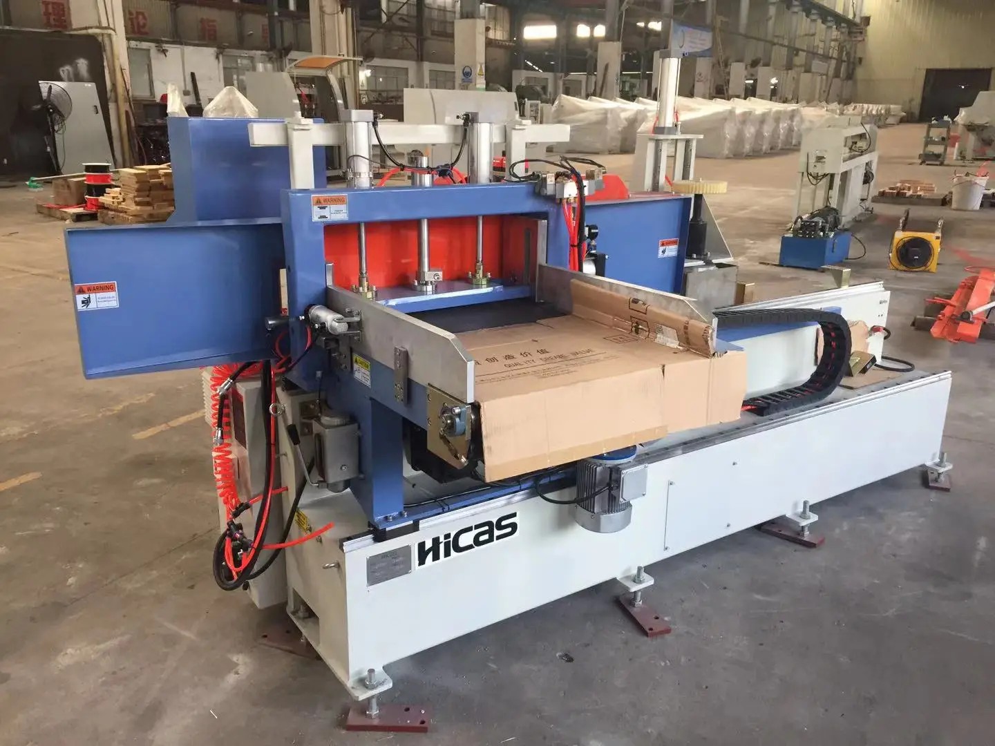 
Hicas manual wood finger joint cutter machine 