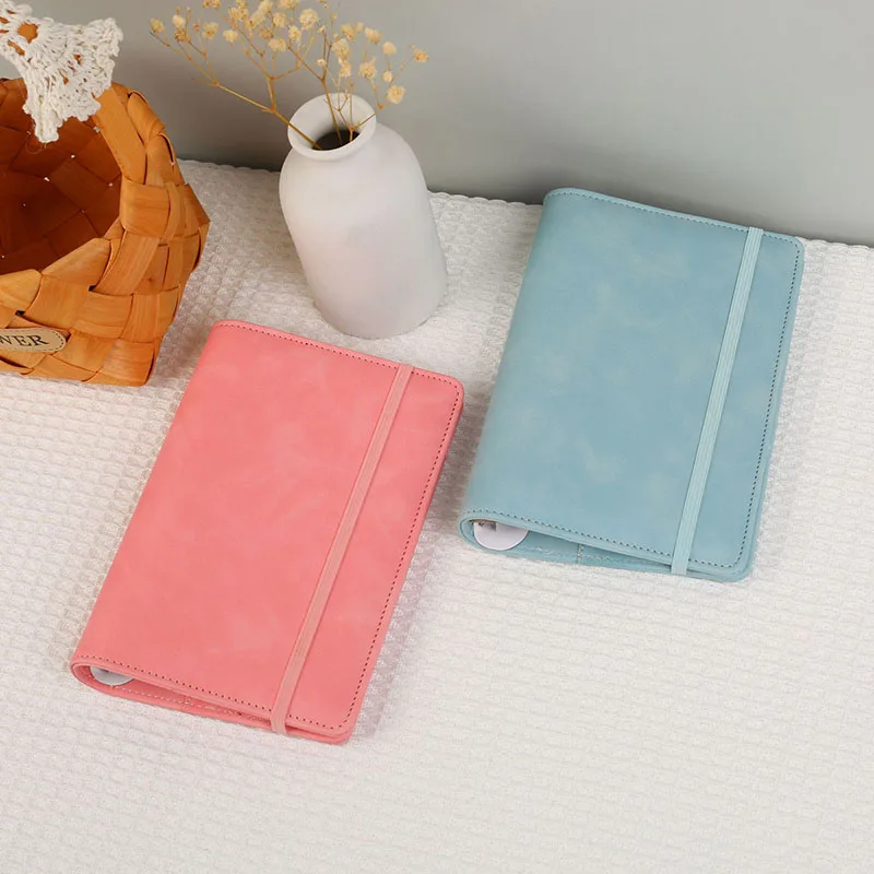 Custom A6 cash savings challenge budget planner binder book with zipless cash stuffing envelopes wallet system for budgeting