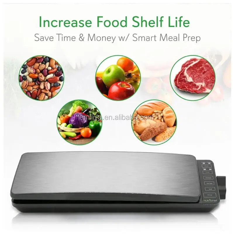 
Super Suction Double Pump Household Automatic Food Saver Dry Moist Vacuum packer 