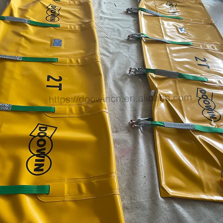 Best price Cylindrical and Elongated boat lift air bag underwater marine salvage air lift bag