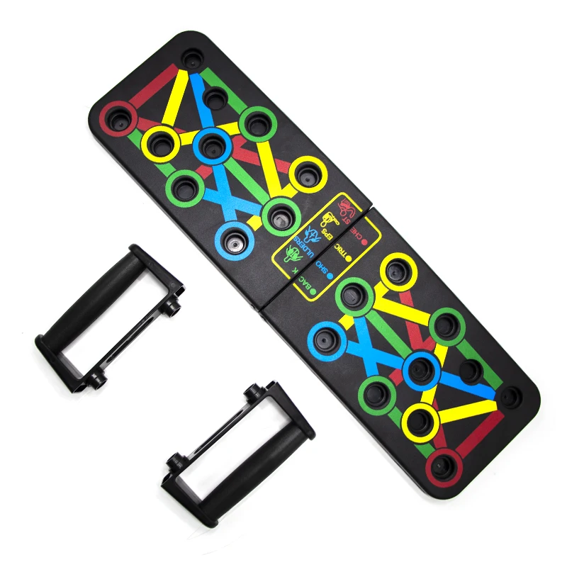 ABS  Training Plate Adjustable Fitness Push-up Board Push Up Stand Bar Board Gym Set Body Building Fitness