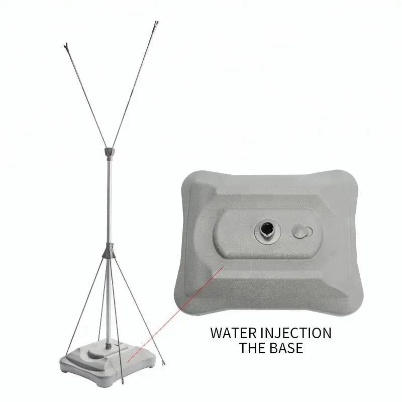 Customized Wholesale Retractable Banner Aluminum Double-sided X Banner Stand 10 Pcs Fiberglass + Aluminum Pole Dmx Stand CN;HEB