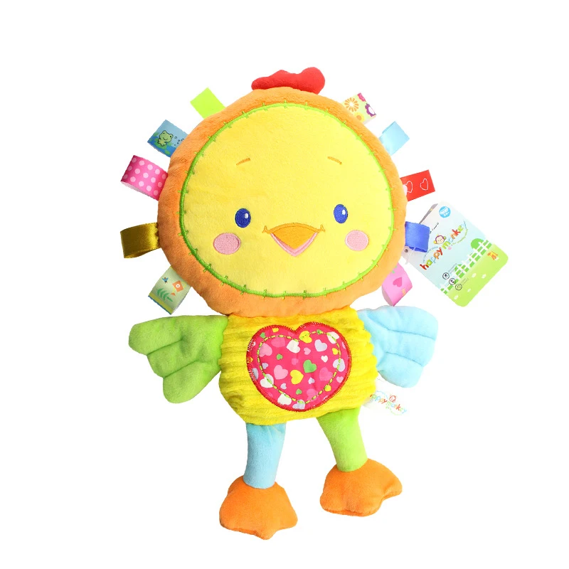 
Plush Toys Baby Rattles Animal Hand Bells Newborn Animal elephant/monkey/lion/rabbit toy 