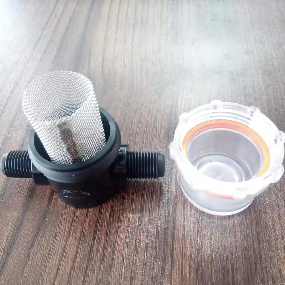 Сетчатый фильтр для воды с наружной резьбой NPT 1/4 дюйма с сеткой из нержавеющей стали
