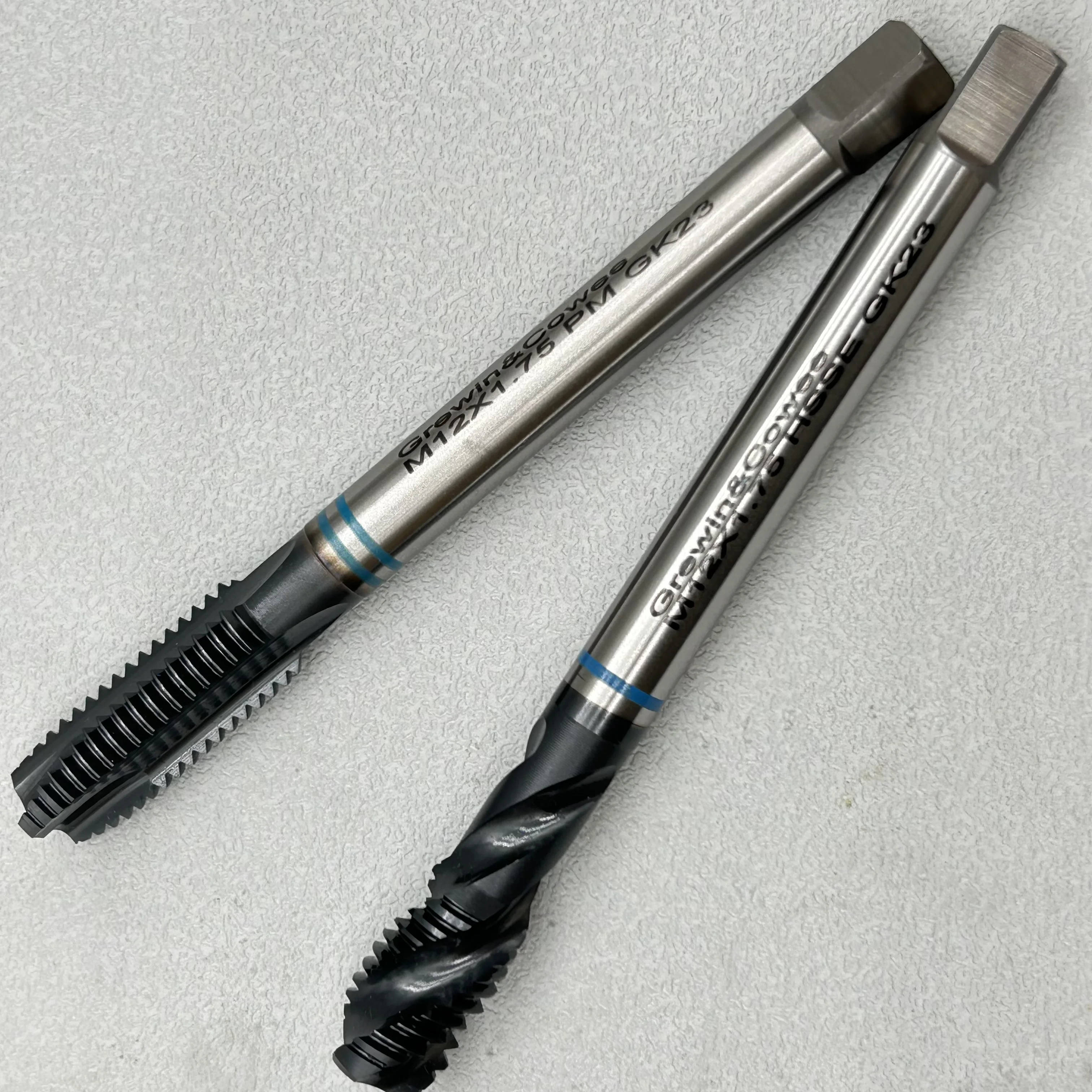 Резьбовой кран D371 и D376 класса 6H HSSE 5% Кобальт M12X1.75