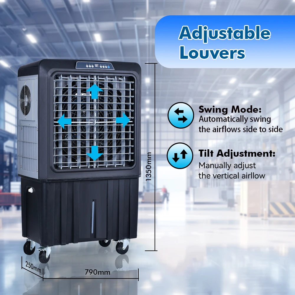 Portable Industrial Evaporative Coolers Ac Climatiseur Portable Airconditioner Air Cooling Fan Air Evaporative Cooling System CB