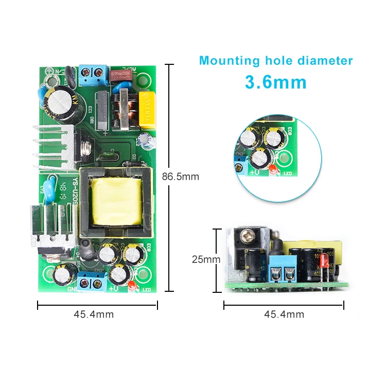 24V1A Medical Led Switching Open Frame Power Supply With PFC