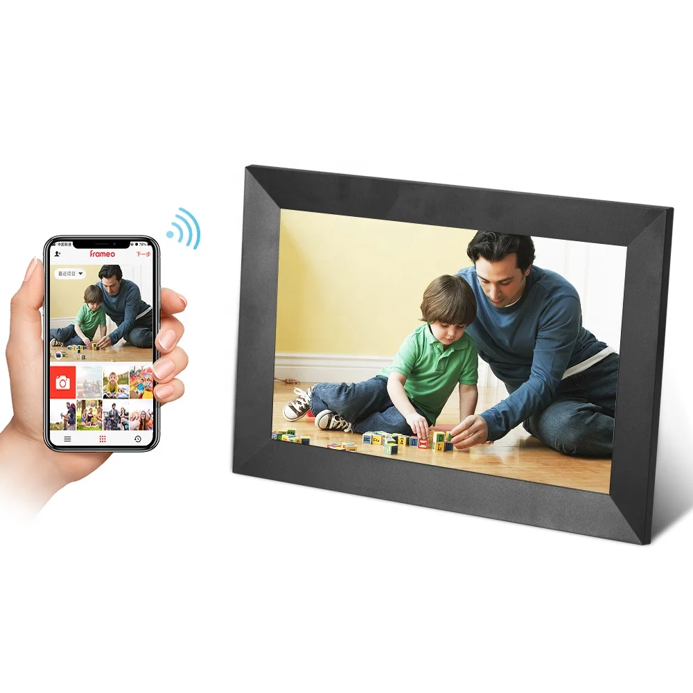 10 дюймов LCD LED HD цифровая фоторамка с дистанционным управлением рамка