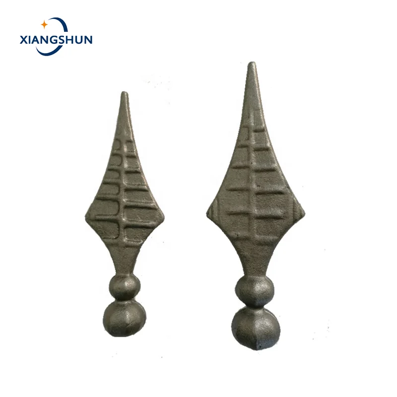 Forged steel gate ornaments>>Cast iron fence ornaments>>Wrought Iron Fence Spears Gate ornaments for top post