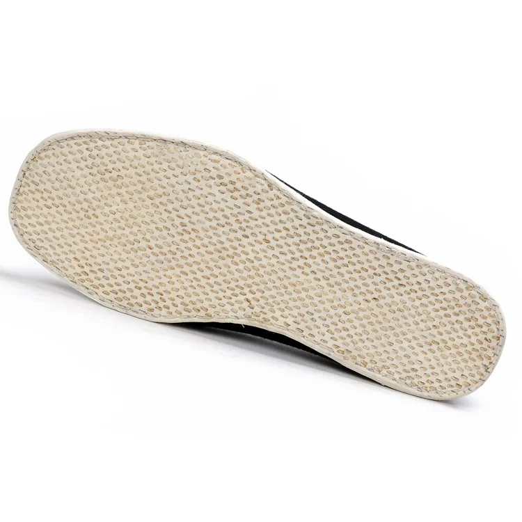 
Pure handmade thousand-floor non-slip old Beijing shoes elderly cloth men casual level with pure black canvas shoes men 