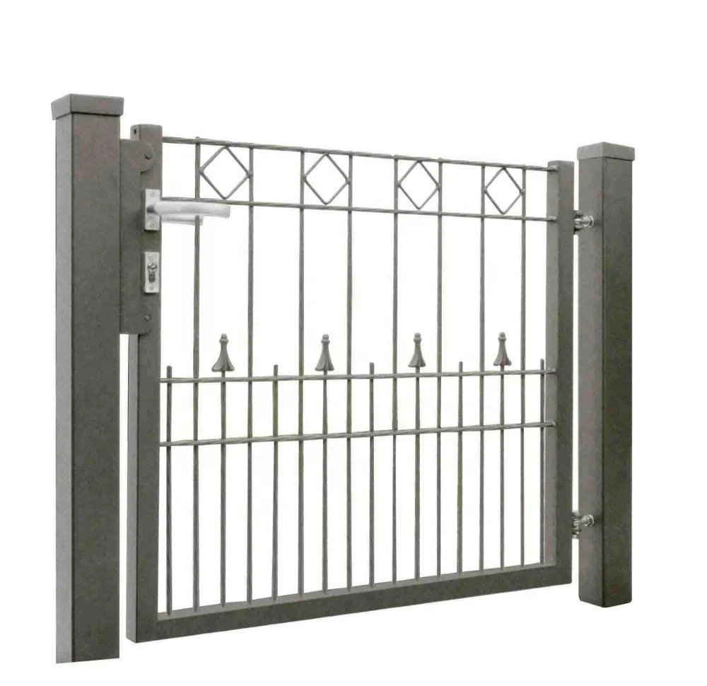 Customized Easily Assembled Morden Garden Gate Decorative Outdoor Garden Fence Gate