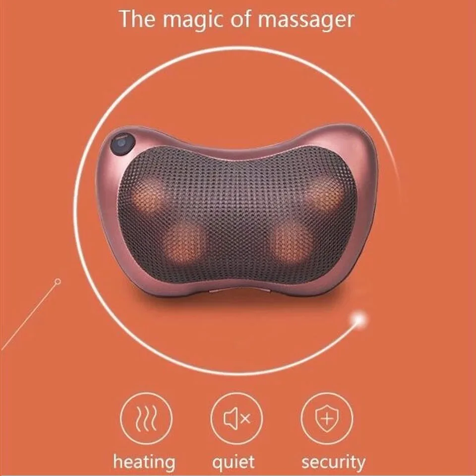  Массажная подушка Shiatsu Прямая поставка для массажа шиацу электрическая