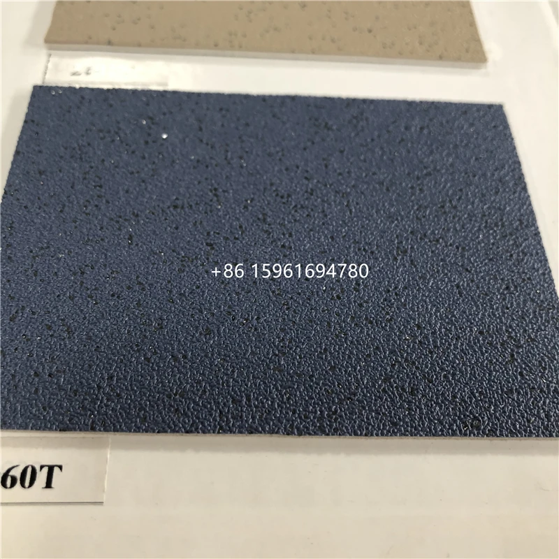 emery Embossed skid-resistance colorful PVC flooring for Bus or Metro