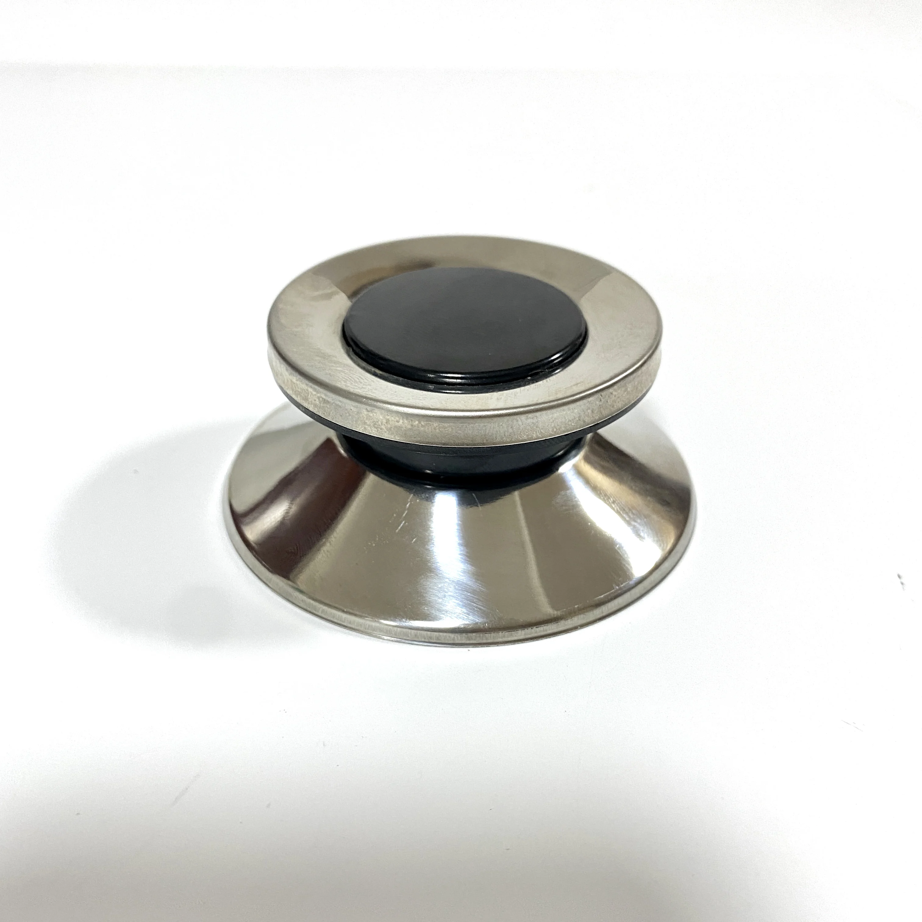 Metal Kitchen Cookware Round Pan Handle Handgrip Cover Pot Lid Knob Silver ToneSauce Pan Pot Heat Resistance