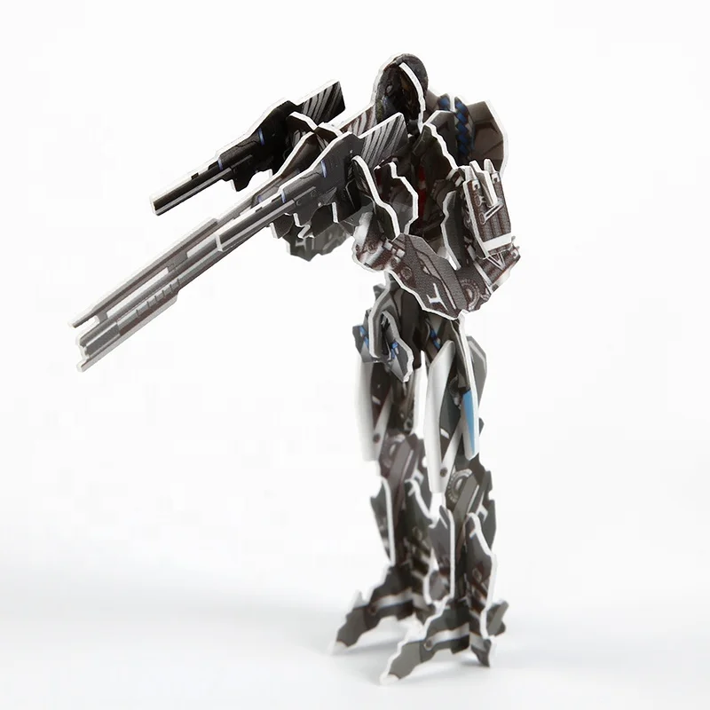 Customized logo Printed 3d jigsaw puzzle or children puzzle gift card