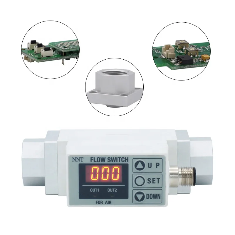 NNT Paddle Type Flow Switch Paddle Type Flow Switch Display Digital Flow Switch