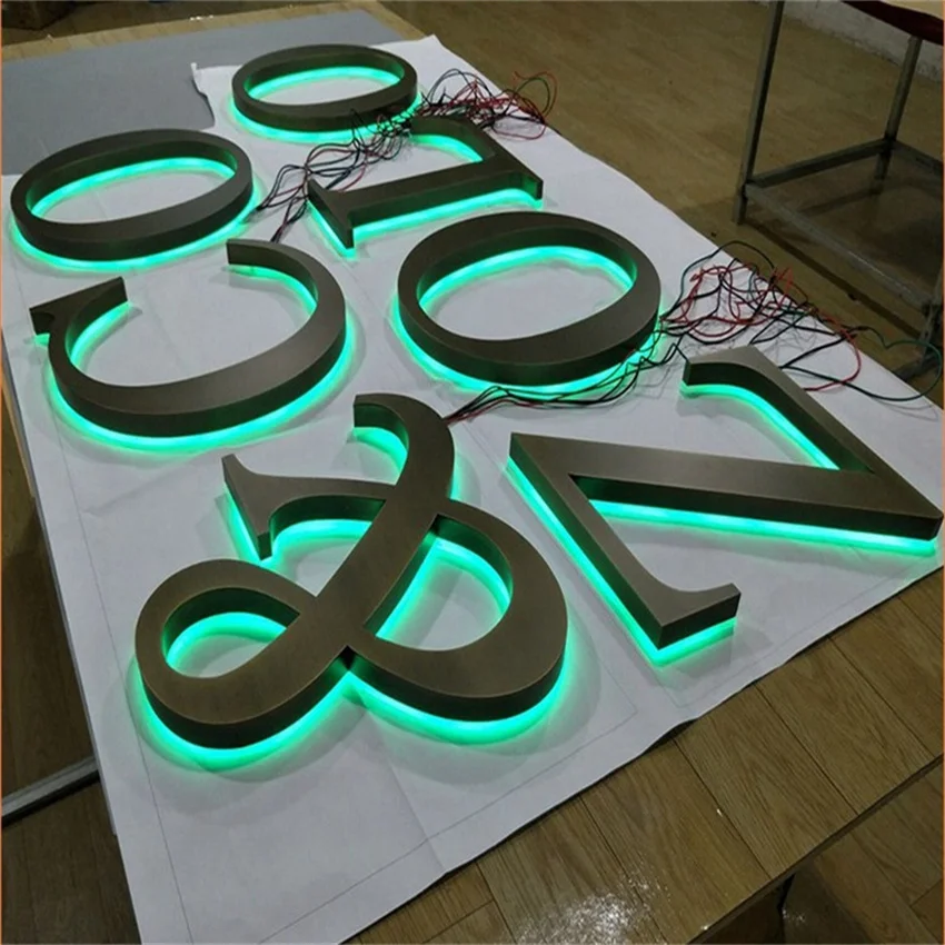 Samsung led Lights 12v channel letter car logo LED lumineuse Enseigne lighting word sign LED Edge Lit Channel Letter Sign