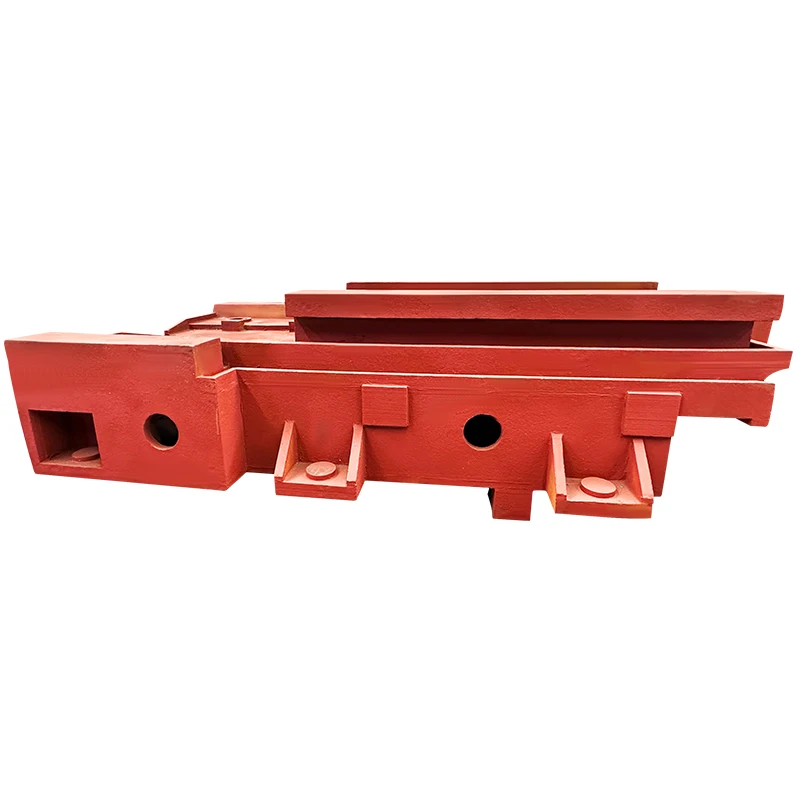 HT250 HT300 High quality machine tool components bed column large custom castings metal casting machinery
