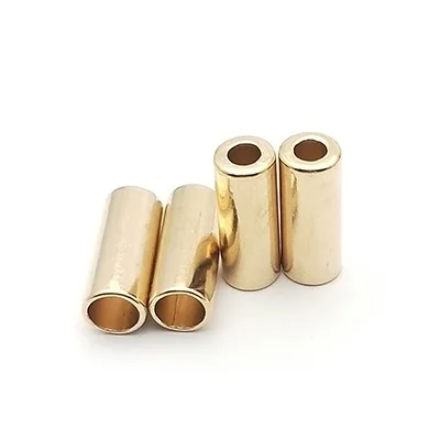 OEM Factory elastic metal for swimwear cord end swimsuit aglet custom gold bikini stopper