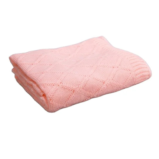 modern style thermal baby knitted  blanket