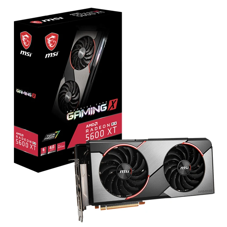 
MSI AMD Radeon RX 5600 XT GAMING X Graphics Card with 6GB GDDR6 192-bit Memory Support Intel Z390 Chipset LGA 1151 Socket 