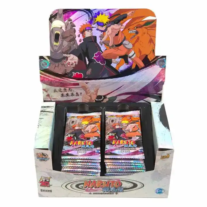 wholesale Japanese Anime Game Card trading and boxes Anime collection cards kayou narutoes cards tire 4 wave 4