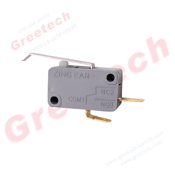 Soft operating force micro switch 0.1A 48VDC 125/250VAC microwave oven switch t85 5e4 China factory