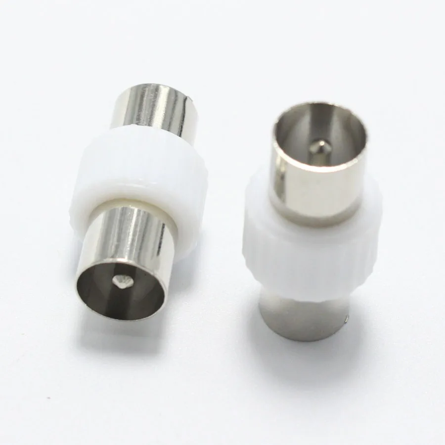 TV Plug jack Male to Male  Female to Female  for Antennas TV RF Coaxial Plugs Adapter Connector