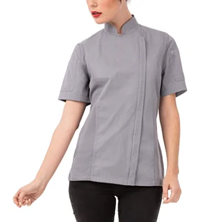 Женская форма для ресторана шеф-повара с двухсторонней молнией