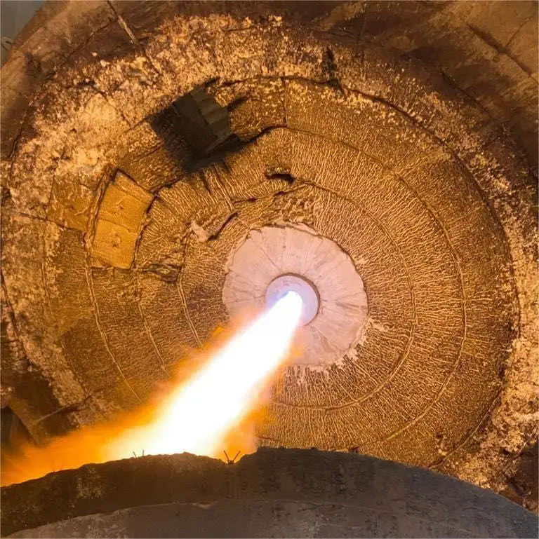 Tecflame-250 Waste gas incineration burner After burning of waste heat boiler Waste gas burner