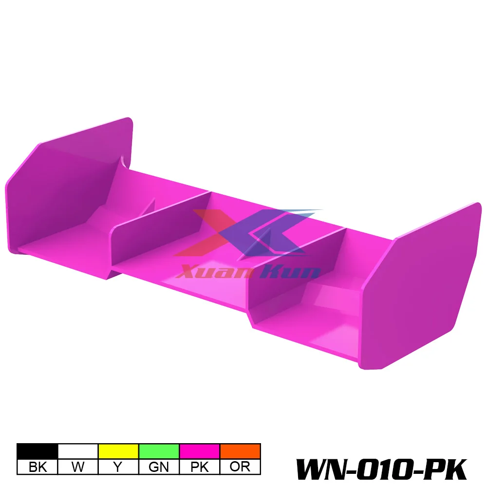 1/8  Buggy and Truck Universal Plastic Wing Factory Customized wholesale Remote control car parts Accessories