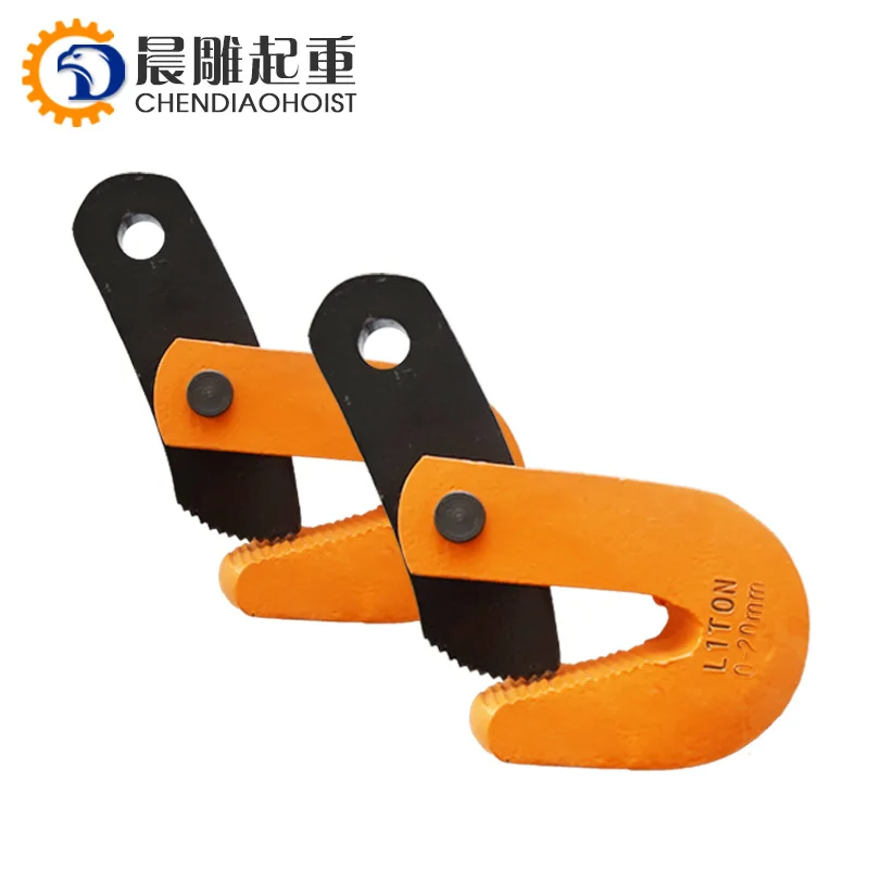 2023 New Arrival Lifting Tools Steel Plate Lifting Clamp Vertical Pipe Horizontal Plate Lifting Clamp