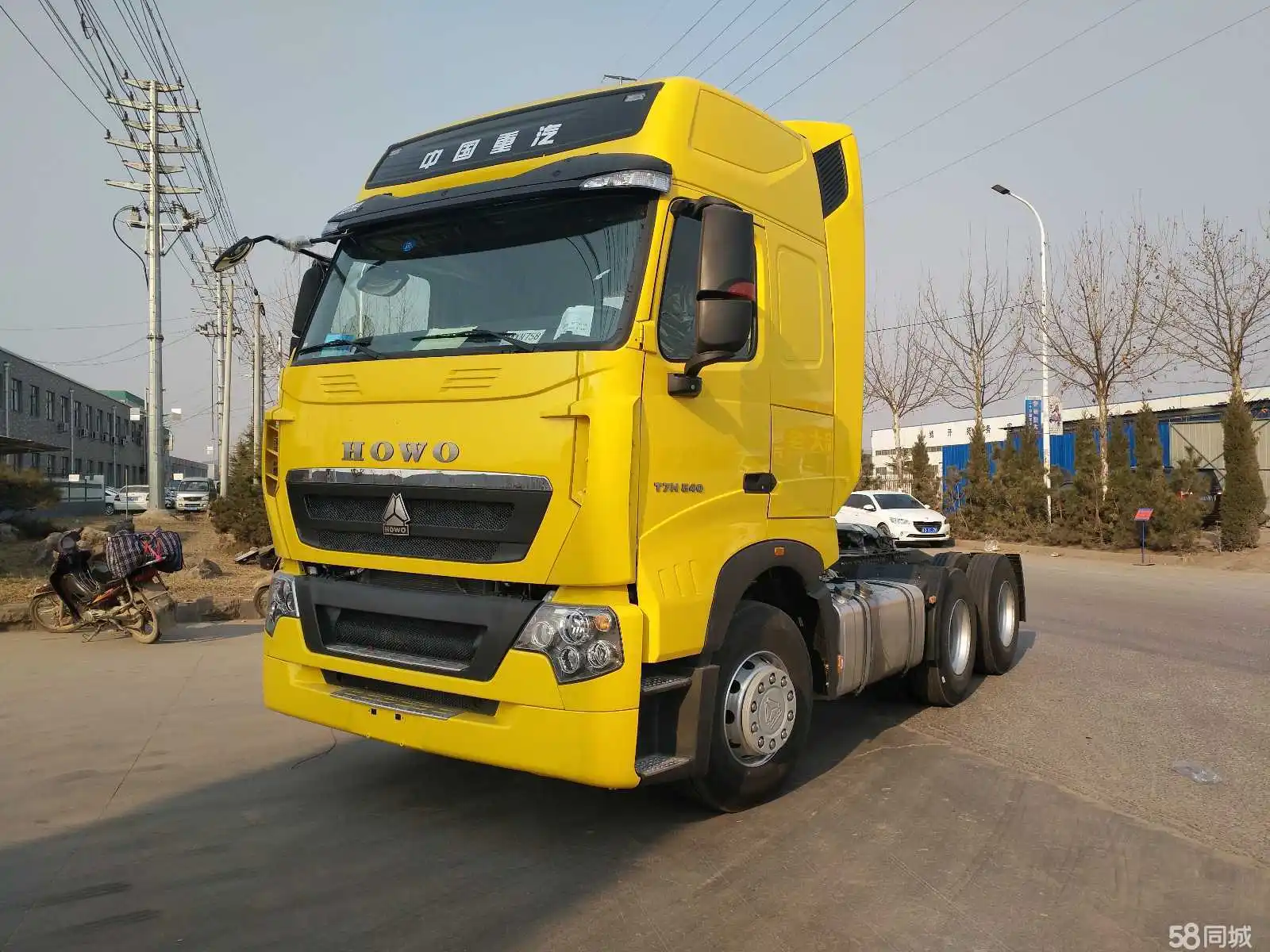 Сверхмощный Новый Sino грузовик Howo 380Hp Hw76 кабина 6x4