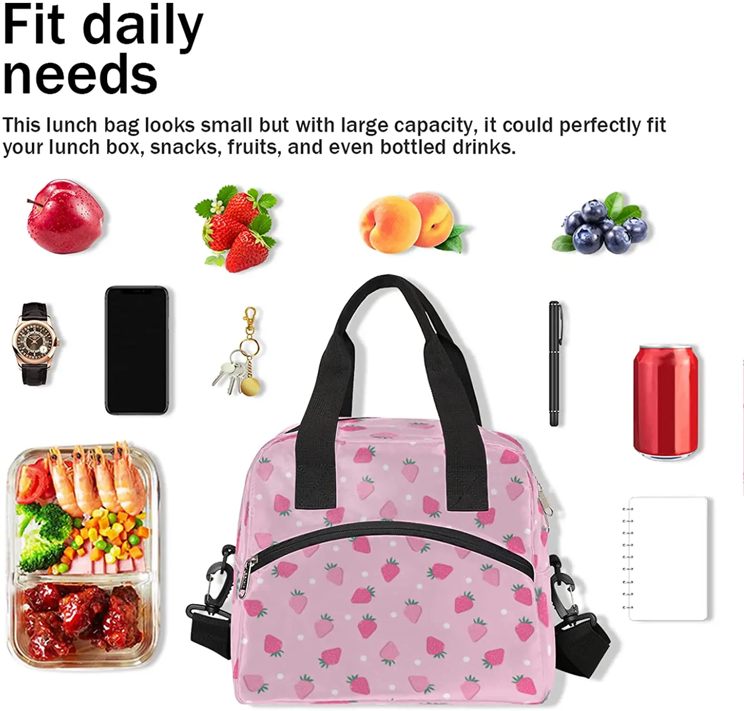 Wholesale Stylish Tote Beach insulated Thermal Picnic Waterproof Food Sublimation Lunch Box Soft Cooler Bag