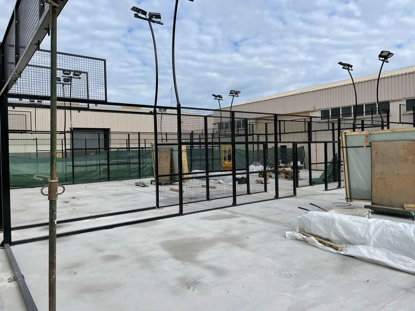 Play Padel Tennis In Your Own Padel Court Indoor Outdoor palas de padel